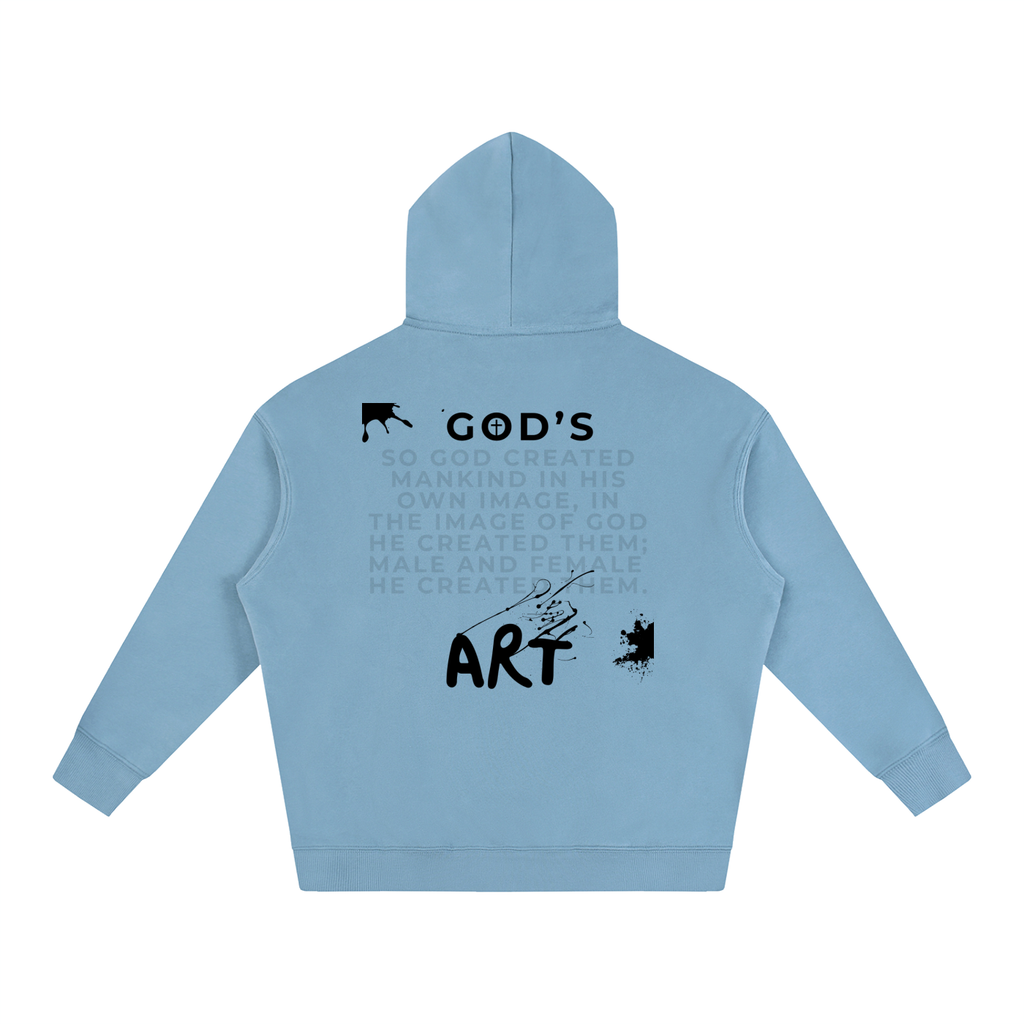 God Art Fleeced Hoodie