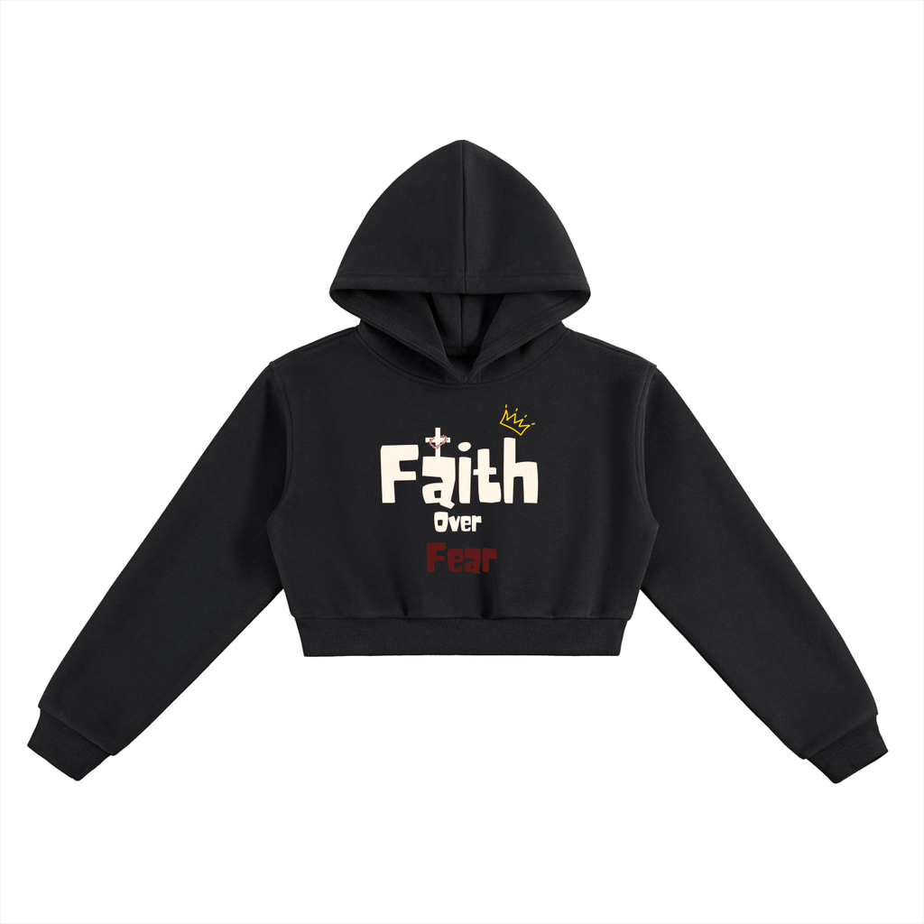 Essential Cropped Hoodie