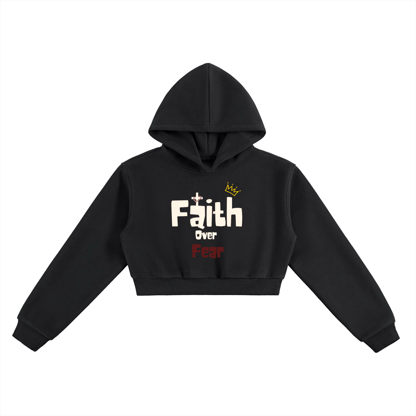 Essential Cropped Hoodie