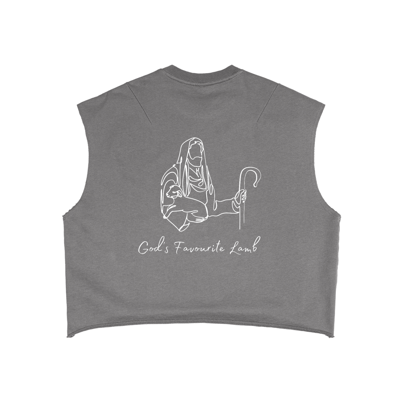 French Terry Boxy Tank Top