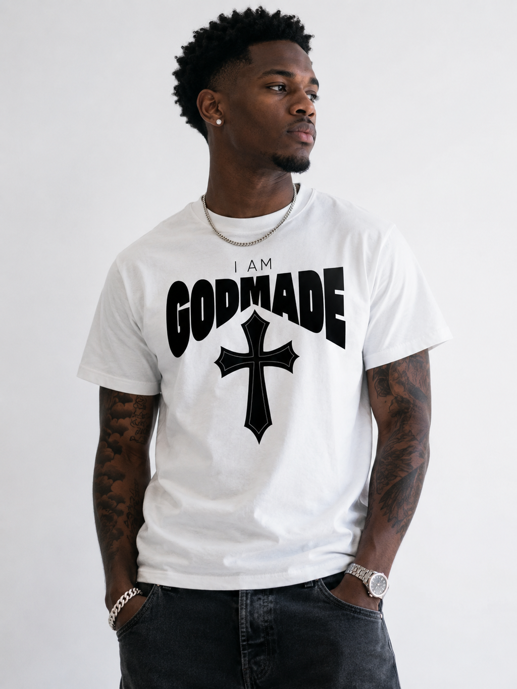 GodMade Loose Fit Crewneck T-Shirt