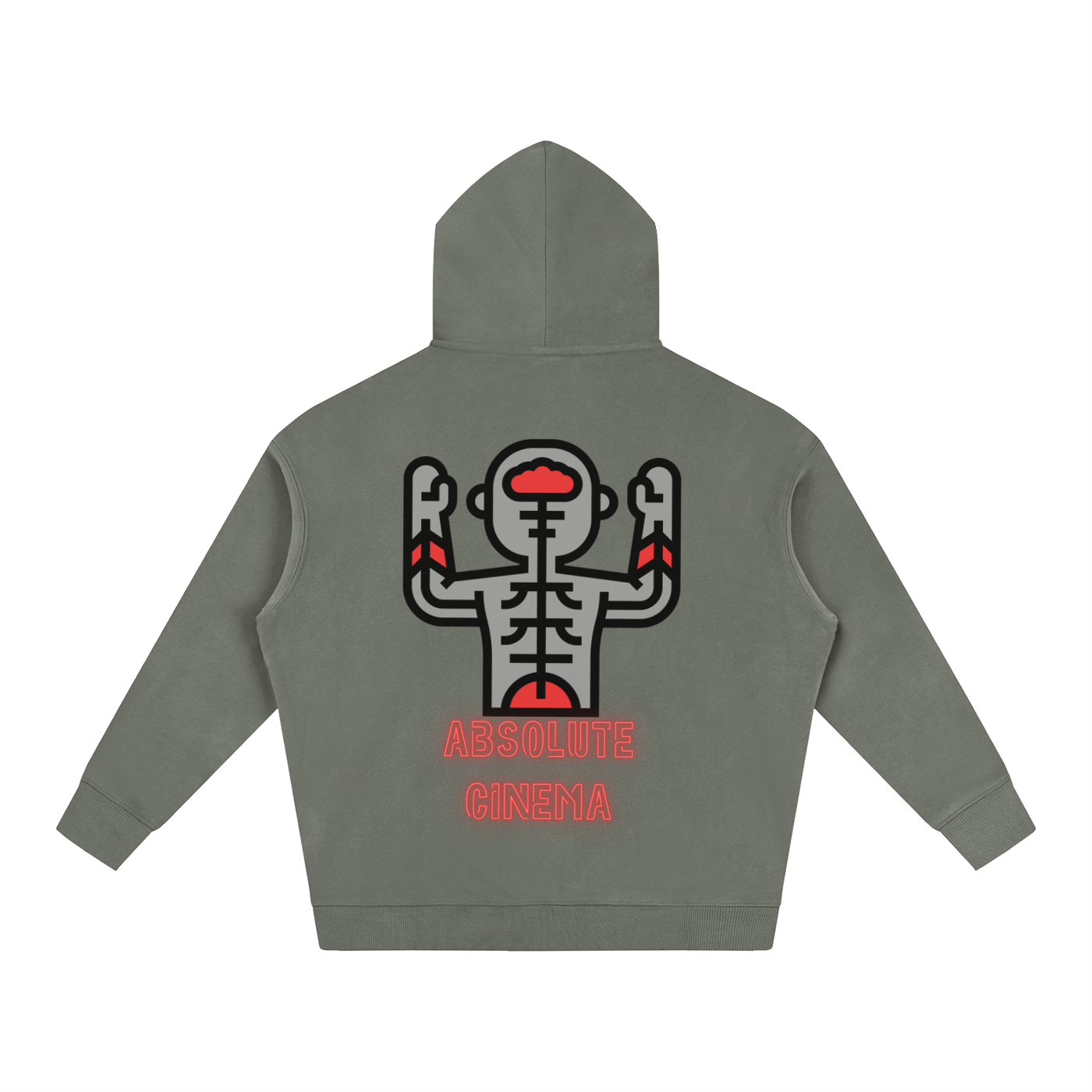 Absolute Cinema Oversize Fleeced Hoodie