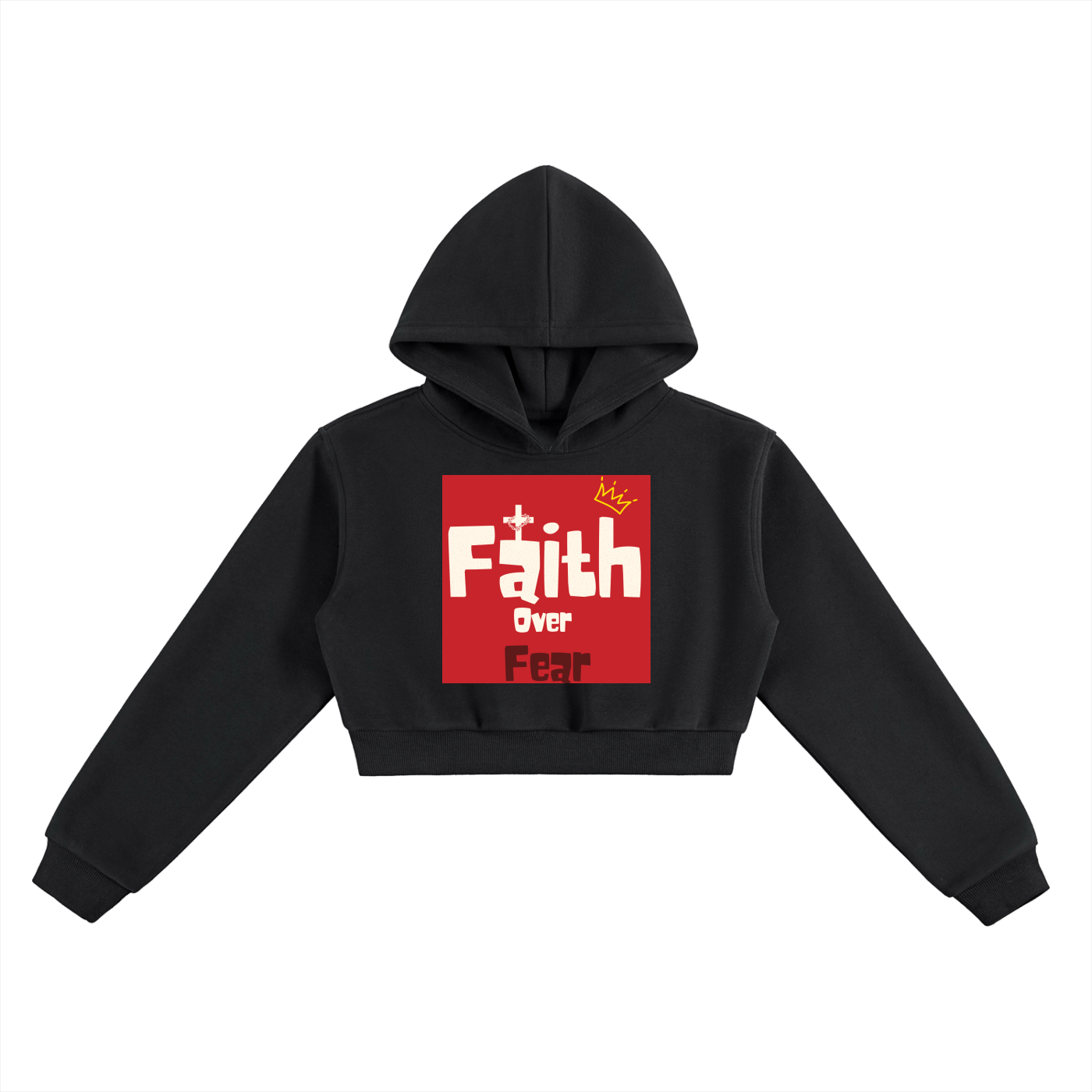 Essential Cropped Hoodie